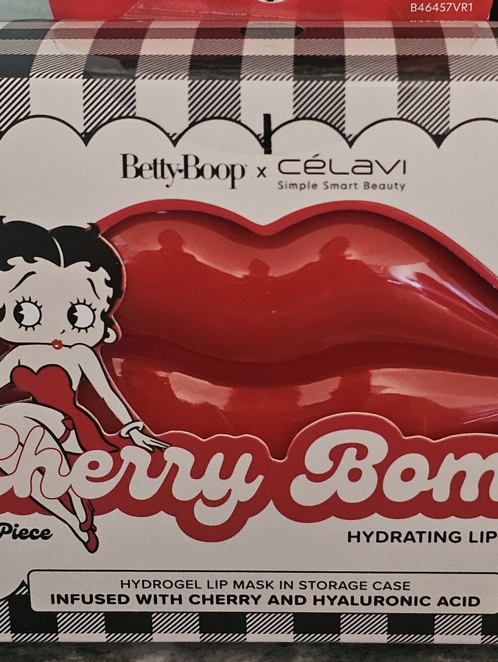 Betty Boop Red Hydrating Cherry Lip Mask